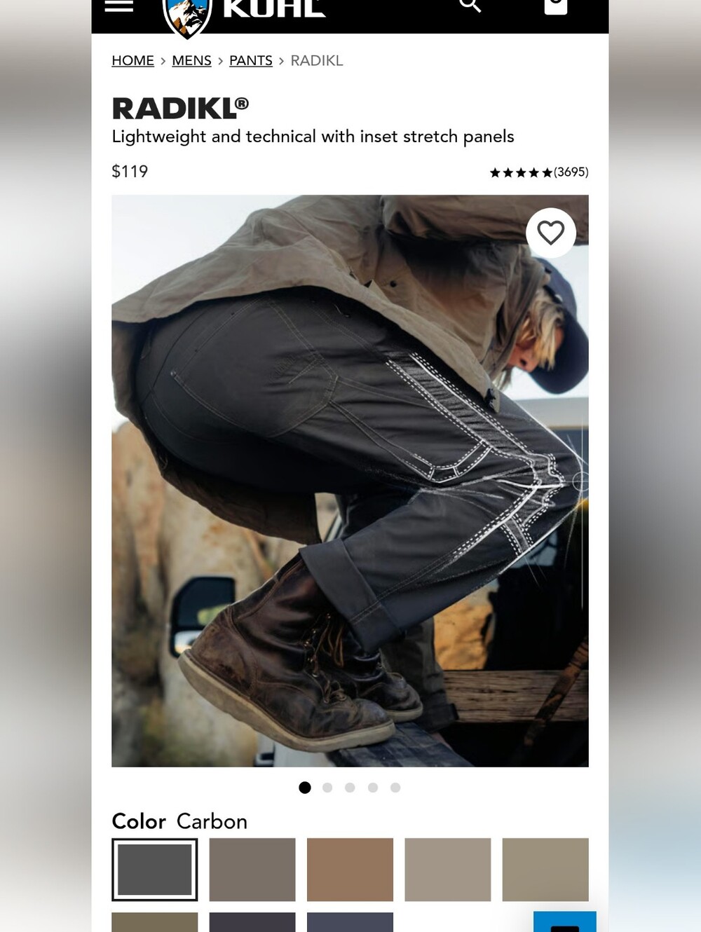 KUHL RADIKL Pants - Picture 15 of 16